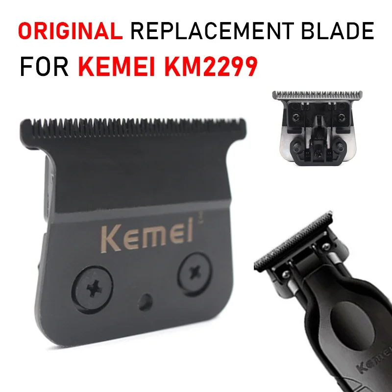 Kemei KM-2299 살롱 헤어 클리퍼 헤어 트리트먼트 기계 제품 액세서리 블레이드 면도기 용 기존 교체 블레이드
