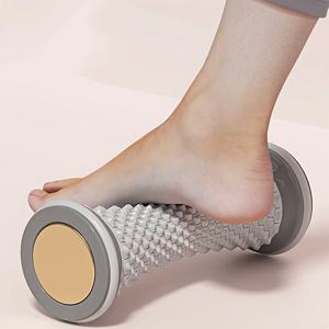 발 마사지 기계 마사지 롤러 요가 마사지 공 발바닥 근막 롤러 근육 이완 관리 플라스틱 수동 발 마사지
