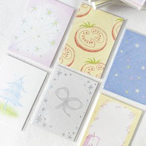 아구구23 ℃   매일 M5 메모지 한국어 노트 DIY 기본 소재 높은 외관 수준 창의적인 노트 노트 노트 노트