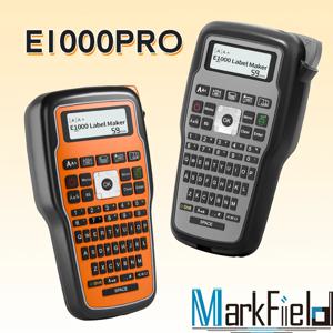 E1000 PRO 휴대용 라벨 프린터 203dpi Brother TZe231 HSE231 FX231 6-12mm 라벨 메이커 기계 산업용 라벨러와 호환 가능