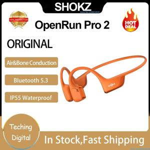 기존 SHOKZ OpenRun Pro 2 S820 블루투스 이어폰 IP55 방수 골전도 헤드폰 음악 스포츠 무선 이어 버드