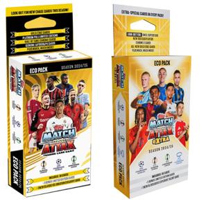 24/25 매치 Attax Topps ECO 팩 EXTRA 한정판 카드 프리미어 리그 축구 컬렉션 카드 새 시즌 팬 선물