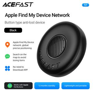 Apple용 분실 방지 트래커 1/4개, 내 Bluetooth GPS 트래커 찾기 기능 포함, 수하물, 열쇠, 어린이, 애완동물용, IOS MFi 키 파인더 (케이스 포함)