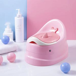 휴대용 유아 변기, 여행용 안전하고 안정적인 타원형 바닥 디자인의 미끄럼 방지 유아용 변기