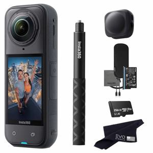 최고의 제안 Insta360 X5 기본 번들 8K 방수 360 액션 카메라 (1/1.28 48MP 센서 HH 포함)
