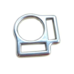 스테인레스 스틸 말 홀터 스퀘어 버클, 슬롯 2 개, 2cm, 2.7cm, 20 개