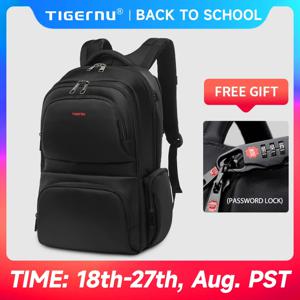 남성용 Tigernu 도난 방지 배낭 15 인치 노트북 배낭 가방 캐주얼 여행 배낭 Schoolbag 남성 배낭 Mochilas 배낭