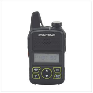Baofeng bf-t1 무전기, UHF 400-470MHz, 20CH 1W 미니 포켓 양방향 라디오, Baofeng t1 햄 FM 라디오, 이어피스 포함
