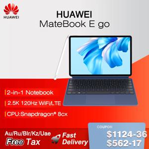 화웨이 메이트북 E Go 노트북 태블릿, 12.35 인치, 와이파이, LTE, 8GB, 16GB, 256, 512GB, 1T, 스냅드래곤 8cx 터치스크린, 120Hz, 2-in-1 키보드 포함