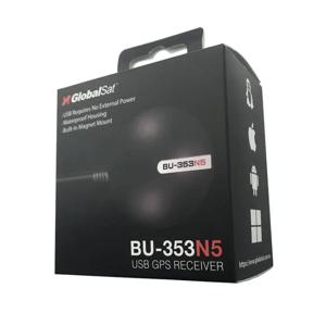 1PCS BU-353N5 Bu353-n5 방수 교체 BU-353S4 GlobalSat GPS 수신기 케이블 GPS(USB 인터페이스 포함) MediaTek