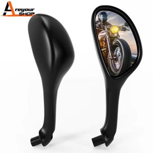 GILERA RUNNER 50 125 180 200 FXR SP VXR NRG Power Typhoon 50 2T용 Areyourshop 블랙 페어 백미러