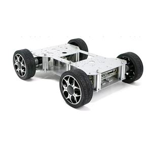 빅 애커맨 메탈 섀시 인코더 모터 RC 탱크, 프로그래밍 가능한 로봇 DIY 키트, 라즈베리, 아두이노용, 4WD 로봇 자동차, 10Kg 하중