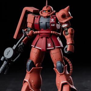 Char's Zaku HG 1/144 MS-06S-CA 모델 액션 피규어 조립 인형 어린이 장난감 데스크탑 장식 선물 소장품