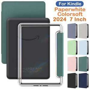 Kindle Paperwhite 12세대 및 Colorsoft 7인치용 2024 아크릴 케이스 모델 번호. SA569P SA568B 보호 커버 파우치 7인치