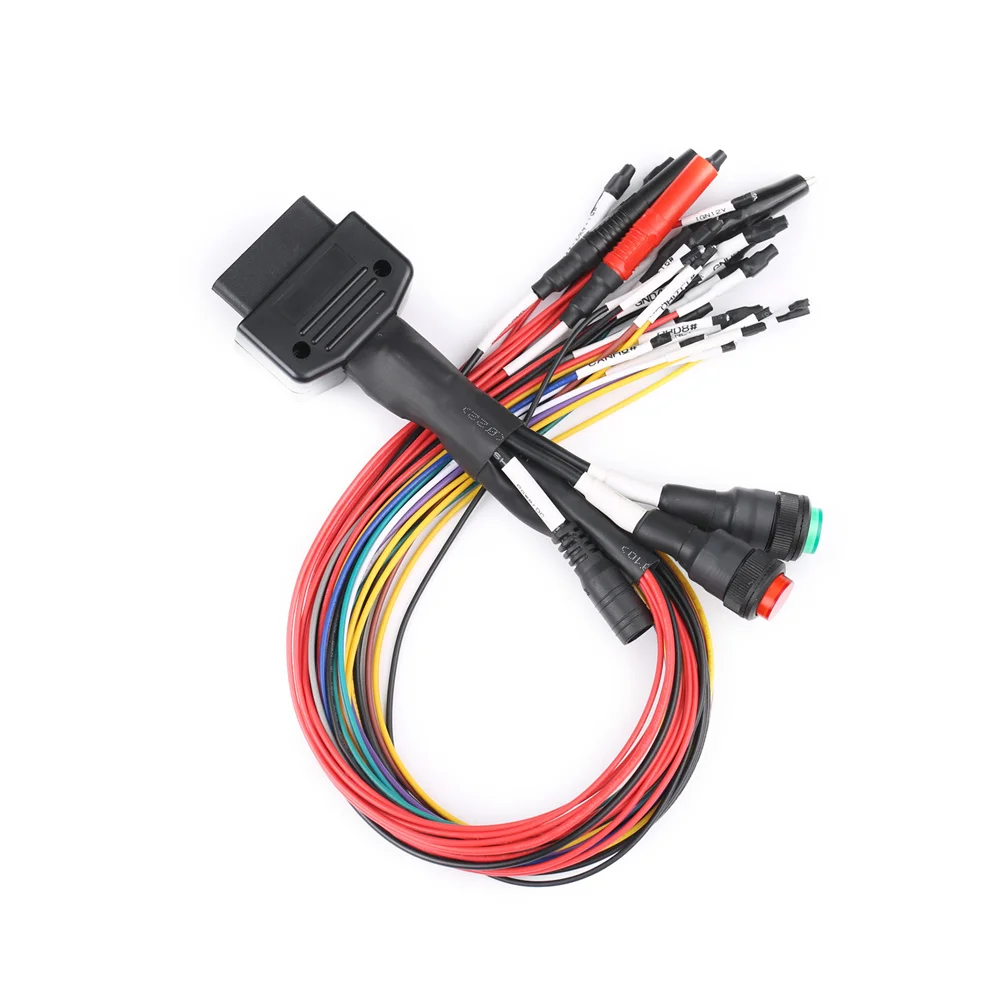 전문 브레이크아웃 트리코어 케이블, 풀 프로토콜 OBD2 점퍼 케이블, MPPS KESSV2 Fgtech Byshut Disprog 벤치 작업용