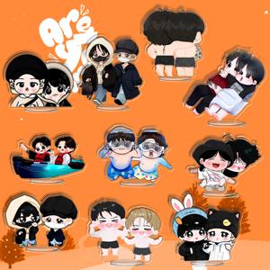 8CM 만화 아크릴 그림 사용자 정의 Kpop 아이돌 Standee 사용자 정의 JIKOOKIES Kpop Funs 선물 액세서리 Merch