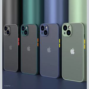 새로운 갑옷 범퍼 충격 방지 전화 케이스 iPhone 15 11 12 13 Mini 14 Pro XR X Xs Max Plus 실리콘 하드 커버 Capa
