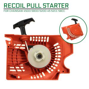 중국 전기톱용 리코일 풀 스타터 4500 5800 5200 45 52cc 58cc Red Raptor