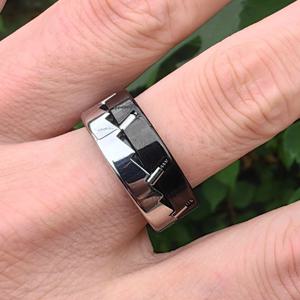 EDC Fidget 슬라이더 패션 액세서리 성인을위한 래칫 링 스트레스 릴리프 금속 ADHD 캐주얼 Fidget Rings Haptic Coin