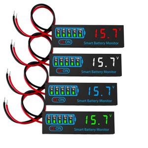 3S-12S 18650 리튬 이온 지질 리튬 7-55V 납 산성 배터리 전원 표시기 모듈 테스터 LCD 디스플레이 계측기 모듈