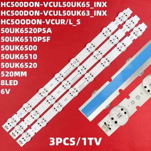 LED 백라이트 스트립 50UK6950PLB 50UK6510PLA 50UK6510PLB 50UK6520PLA 50UK6090PUA 50UK6300PLB HC500DQN-VCUR/L