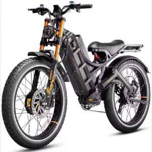 2025 E RIDE PRO-SS 3.0 5000W 성인용 전기 자전거 50Mph 60V 80Ah 듀얼 모터 오프로드 자전거