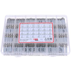 고속 블로우 세라믹 퓨즈 믹스 키트, 24 값, 6x30mm, 250V, 0.1A, 0.2A, 0.5A, 1A, 1.5A, 2A, 3A, 3.15A, 4A, 5A, 6A, 7A, 8A, 10A, 15A, 16A, 20A, 30A, 120 개
