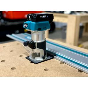 Makita 가이드 레일 및 Festool 가이드 레일 라우터 어댑터 -XTR01Z 및 RT0700C용