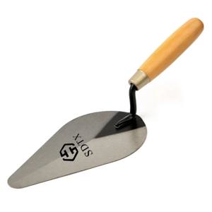 1pc 탄소강 흙손 정원 바닥 도로 콘크리트 스테핑 진입로 시멘트와 모르타르가있는 DIY 포장 벽돌 흙손