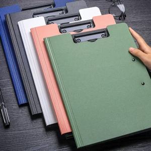 새로운 A4 파일 폴더 클립보드 쓰기 패드 메모 클립 보드 더블 클립 주최자 학교 사무실 문구