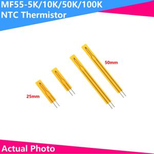 초박형 필름 NTC 서미스터, MF55, 3435/3950 온도 센서, 5K, 10K, 50K, 100K