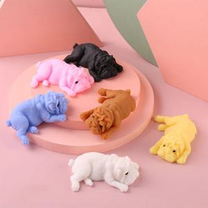 Squishy Dogs 애니메이션 Fidget 장난감 퍼즐 크리 에이 티브 시뮬레이션 감압 장난감 Kawaii 개 스트레스 릴리버 장난감 파티 휴일 선물