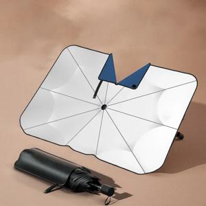 자동차 차양 V 넥 자동차 앞 유리 자동차 태양 그늘 보호대 자동차 음영을위한 자동 보호 액세서리