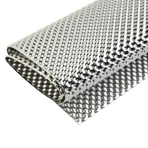 양각 알루미늄 열 실드 열 실드 방화벽 바닥 팬 연료 탱크 실버 터보 매니폴드 300X 500mm 배기 전기