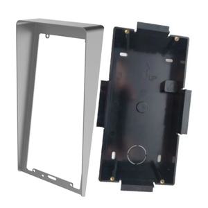​ Hikvision DS-KABV8X13-RS/빌라 도어 스테이션 DS-KV8113-WME1 DS-KV8213-WME1 DS-KV8413-W용 플러시 마운트 레인 커버 갱 박스