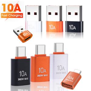 10A OTG USB 3.0-유형 C 어댑터 TypeC 여성-USB 남성 변환기 Macbook Xiaomi Samsung 용 고속 충전 데이터 전송