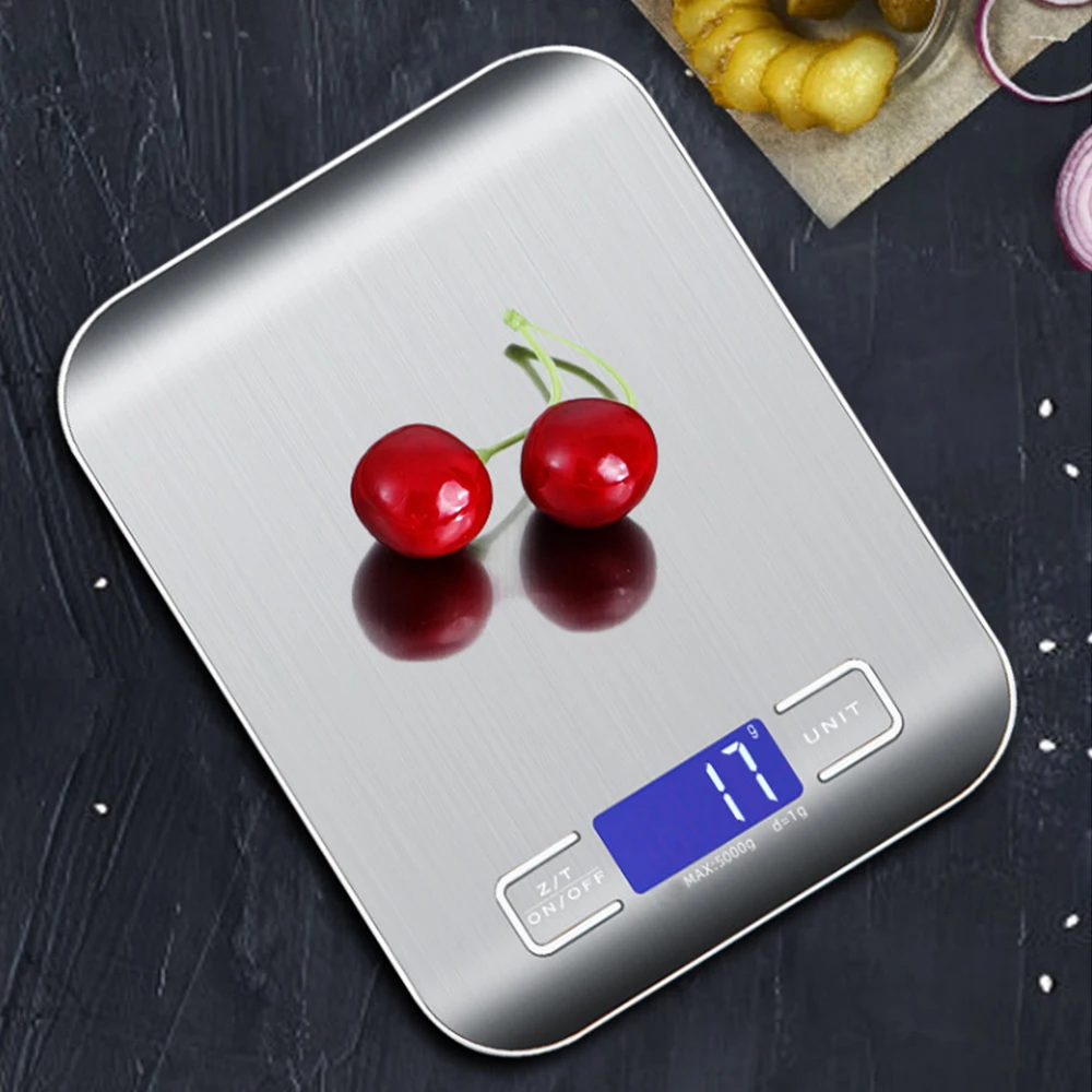 5kg/1g 휴대용 전자 디지털 주방 규모 LCD 고정밀 저울 음식 커피 저울 무게 베이킹 규모 측정