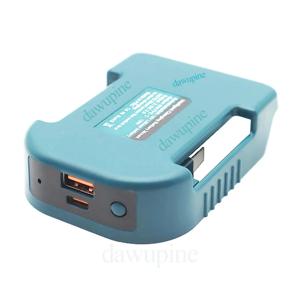 Makita 18V 리튬 이온 배터리 USB Type-C 전원 홀더 BL1850 BL1860 충전기 어댑터 고속 충전 선반 랙 보관 케이스