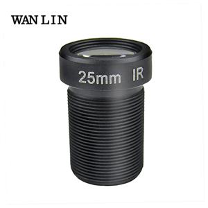 HD 5.0 ​​메가 픽셀 25mm M12 CCTV 렌즈 1/2 