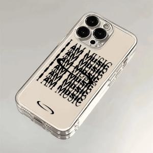 Rap Playboi Carti 전화 케이스 O-Opium For iPhone 16 15 14 13 12 11 Pro Max X XR XS Max 7 8 Plus 투명 소프트 TPU 뒷면 커버