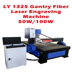 섬유 레이저 1325 50W 최대 Raycus JPT 섬유 레이저 조각사 조각 마킹 절단기 1300*2500MM 거울 금속 PVC