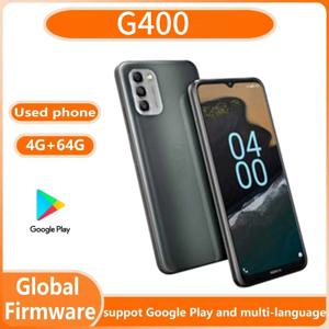 핀란드에서 만든 G400 5G 스마트폰 CPU Qualcomm Snapdragon 480 plus 5000mAh 배터리 48MP 카메라 잠금 해제된 중고 휴대폰