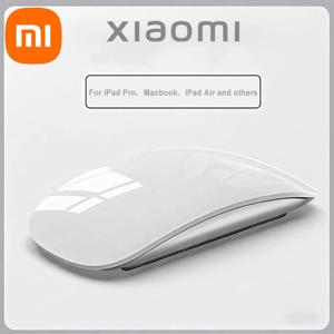 Xiaomi 무선 블루투스 매직 컴퓨터 마우스 Apple Macbook Air 용 듀얼 모드 자동 충전식 터치 슬림 인체 공학적 PC 마우스