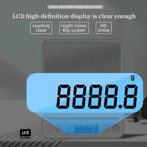 식품 및 보석 우편 저울, LCD 전자 측정을 위한 Protable 다중 사양 디지털 주방 저울 정밀 저울