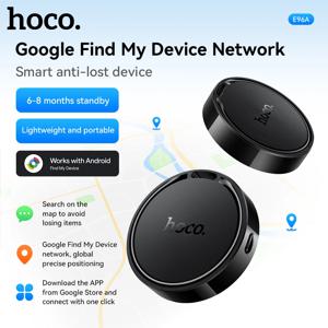 HOCO 스마트 태그 블루투스 안드로이드 트래커, 구글 나의 찾기 GPS 태그 파인더 로케이터 분실 방지 트래커 (열쇠, 애완동물, 수하물용)