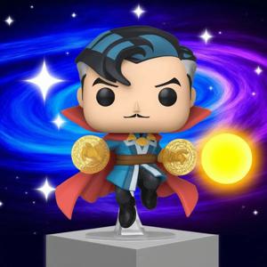 Funko Fenggao POP 마블 코믹스 스파이더맨 영웅이 Doctor Strange로 돌아가 수제 장식품 인형 선물을 제공합니다.
