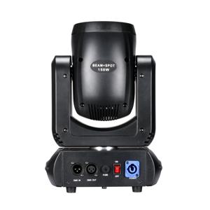 미니 LED 이동 헤드 라이트 150W 빔 및 스팟 + 18 회전 프리즘 Dj Dmx 무대 조명 효과 조명 디스코 Dj 바