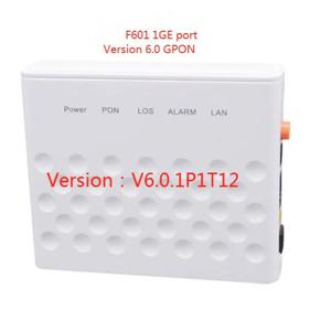 100% 오리지널 ZXHN F601 1GE 포트 버전 6.0 GPON 터미널 ONT 광 터미널 1GE 포트 Novo 무료 배송