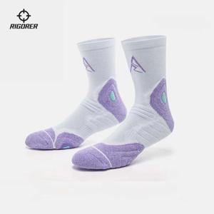 RIGORER AR 로고 Rigorer Austin Reaves 농구 양말 프로 트레이닝 스타킹 미끄럼 방지 두꺼운 스포츠 양말