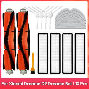 Dreame D9, L10 Pro, Trouver Robot LDS Vacuum Finder 호환 교체 부품 액세서리 메인 및 사이드 브러시 물걸레 필터 HEPA